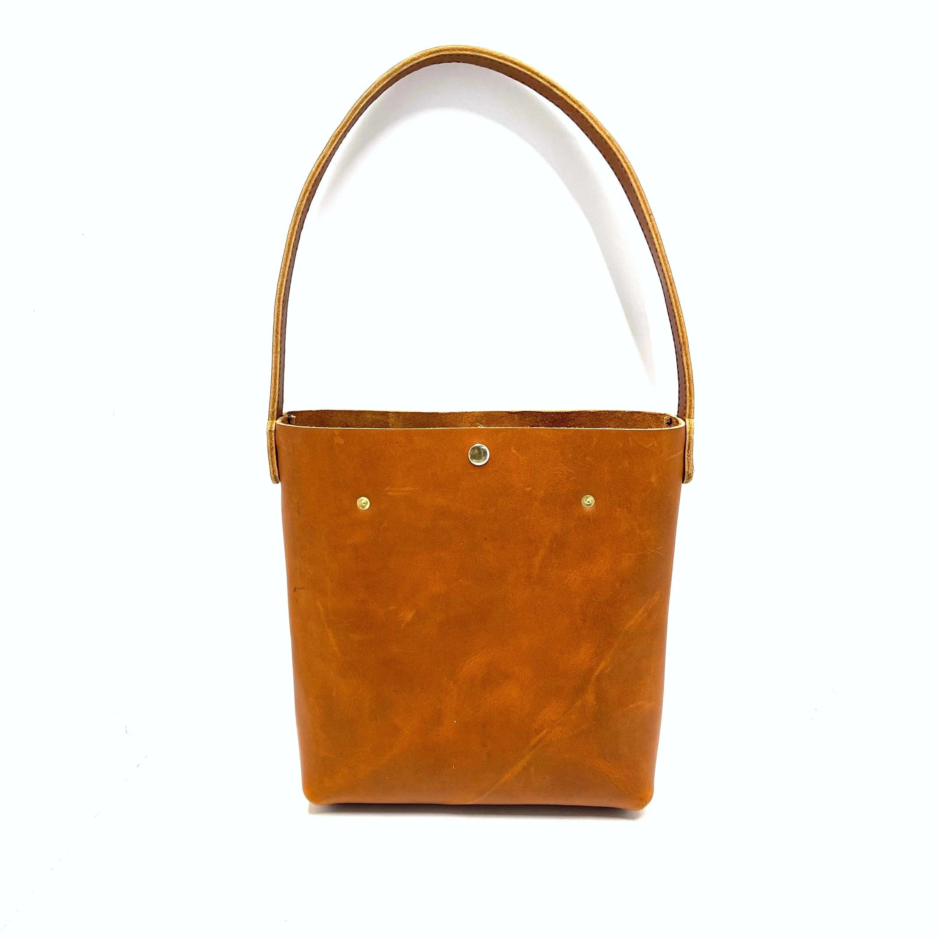 Mini Hobo Tote In Tan