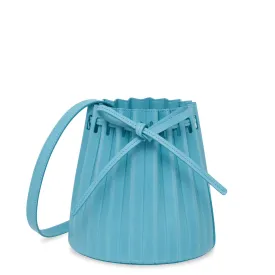 Mini Pleated Bucket Bag - Laguna