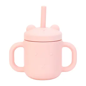 Mini Sippi Bear with Handles - Pink