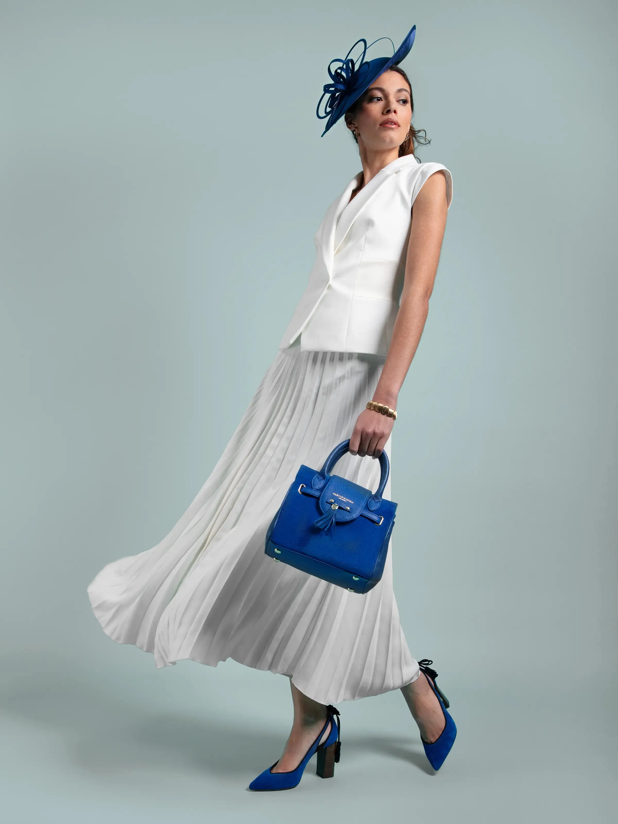 Mini Windsor Handbag - Porto Blue