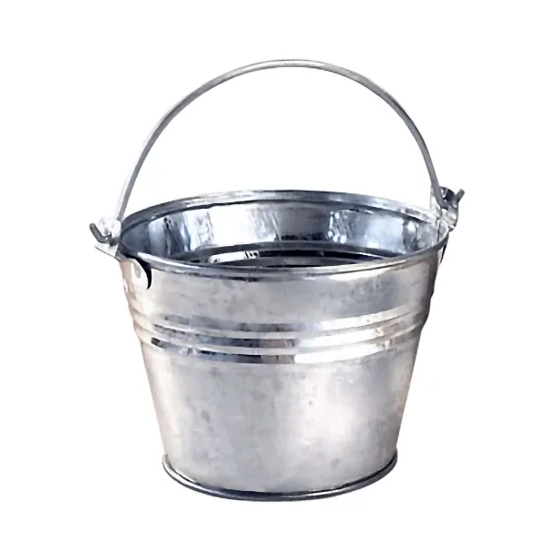 Miniature Galvanized Buckets