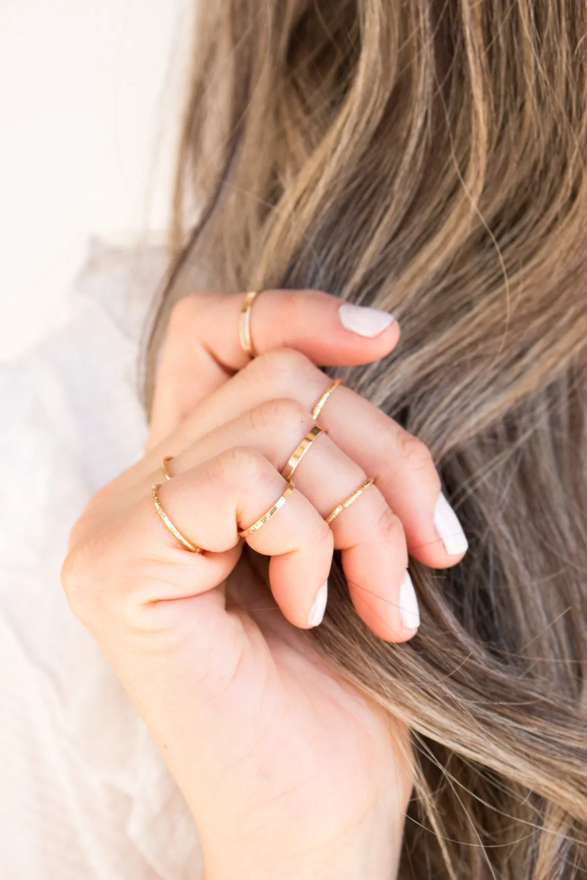 Minimalist Midi Rings