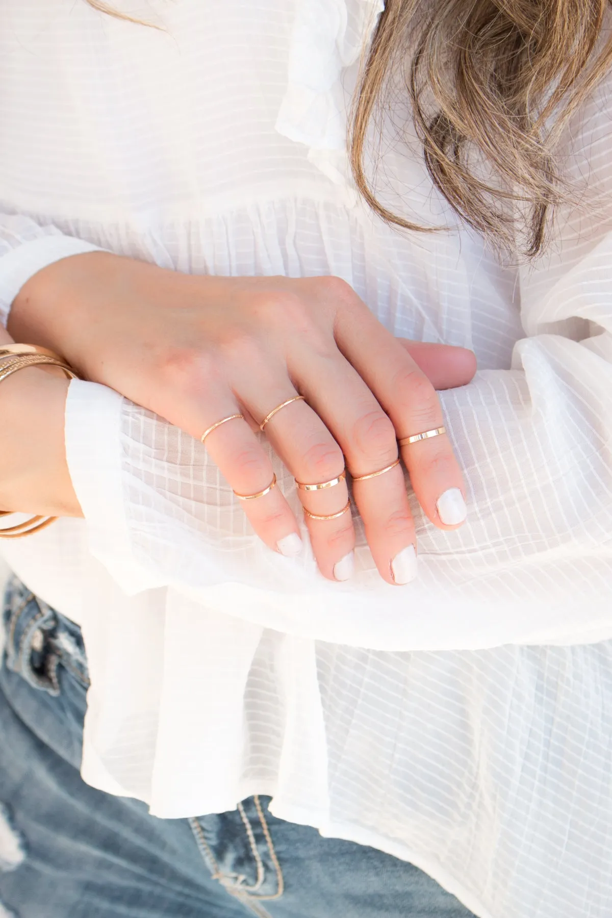 Minimalist Midi Rings