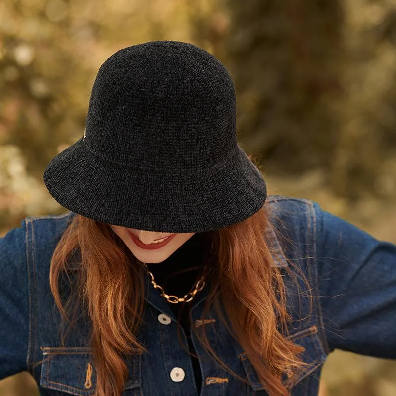 Minimalist Textured Cloche Hat