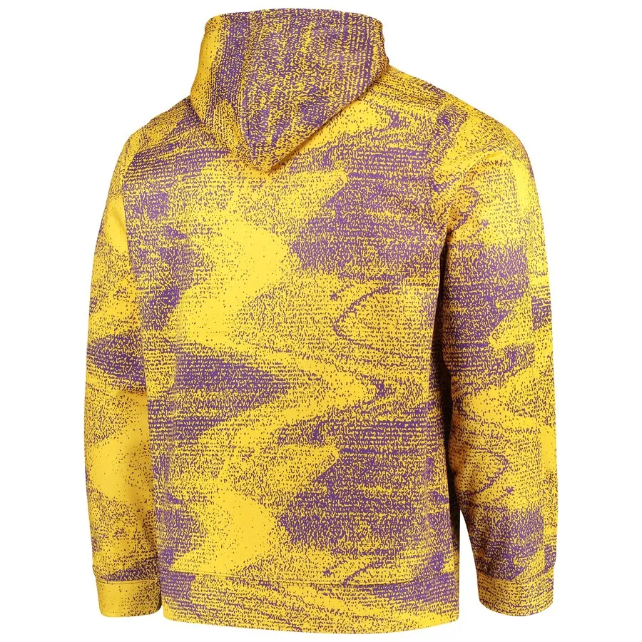 Minnesota Vikings  Zubaz Static Pullover Hoodie