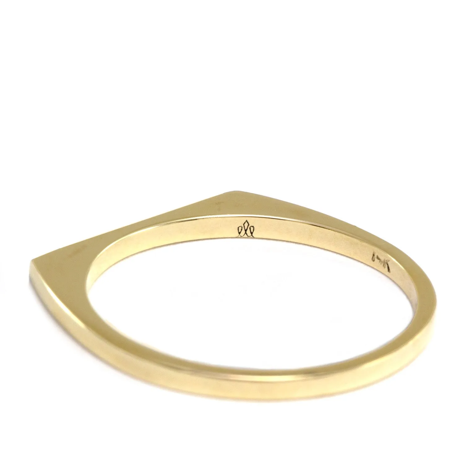 Miranda Gold Ring white Diamond