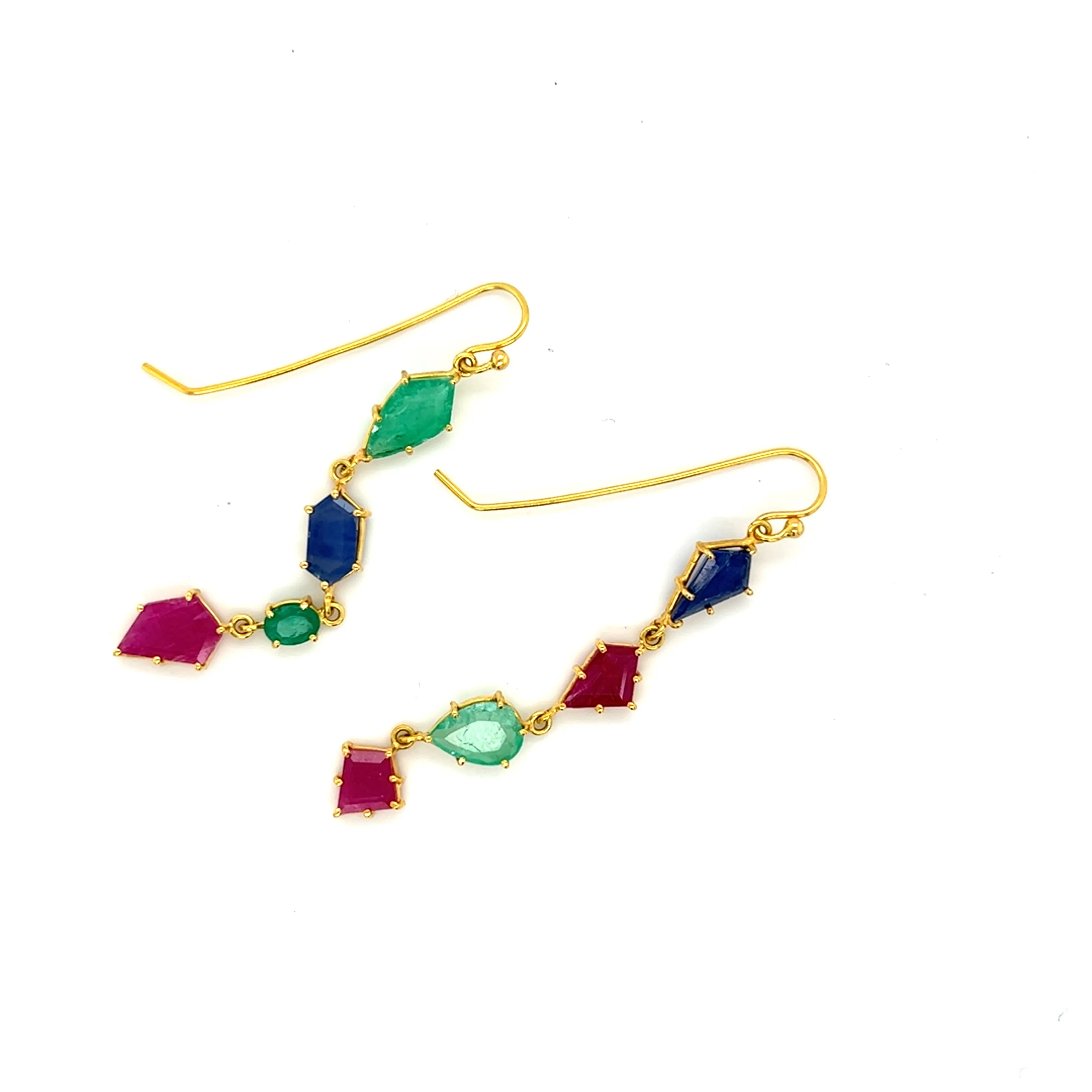 Mismatched Drop Earrings 0025