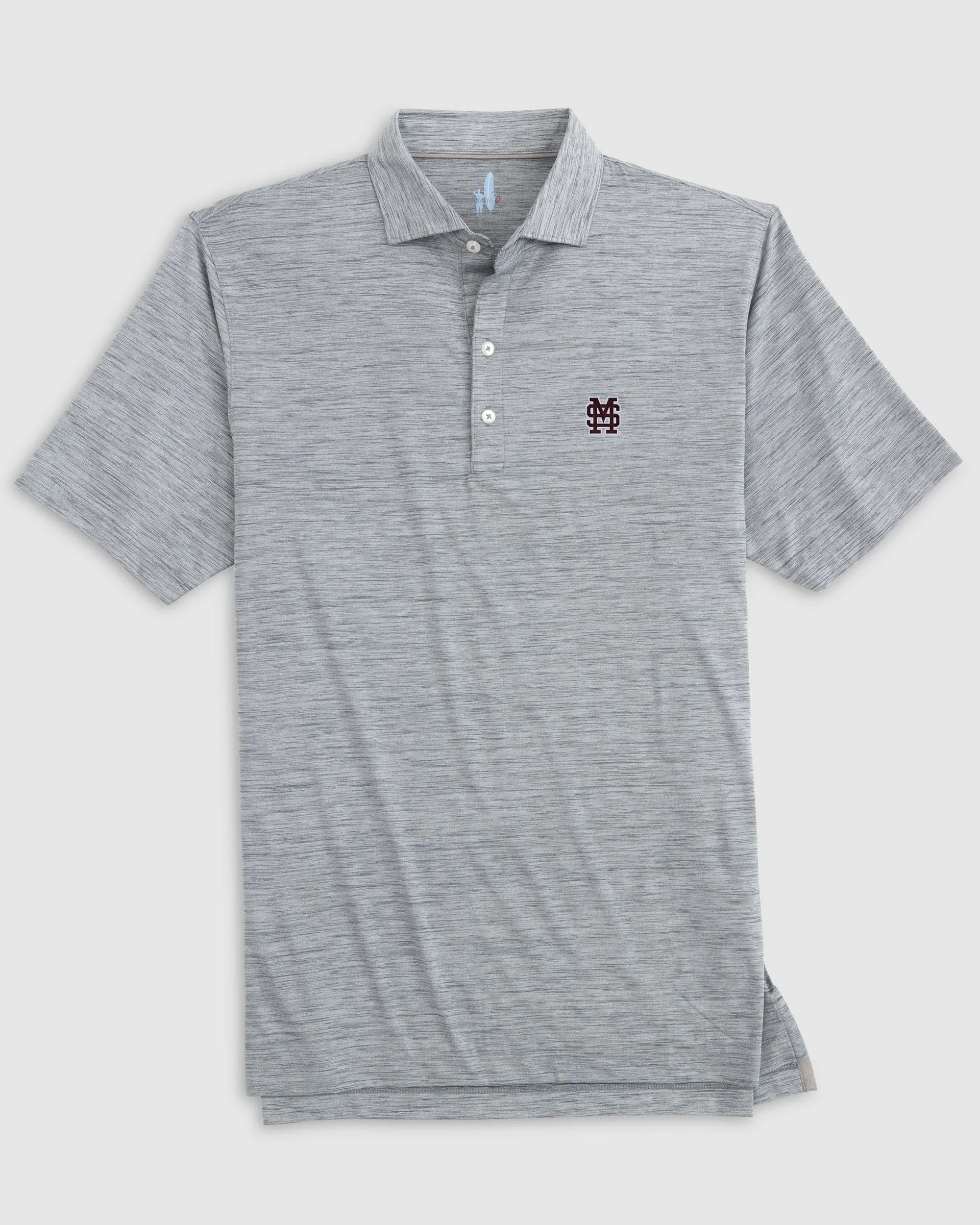 Mississippi State Huronn Featherweight Performance Polo - Baseball Logo