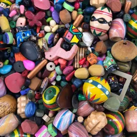 Mixed Bag of Colorful Wood