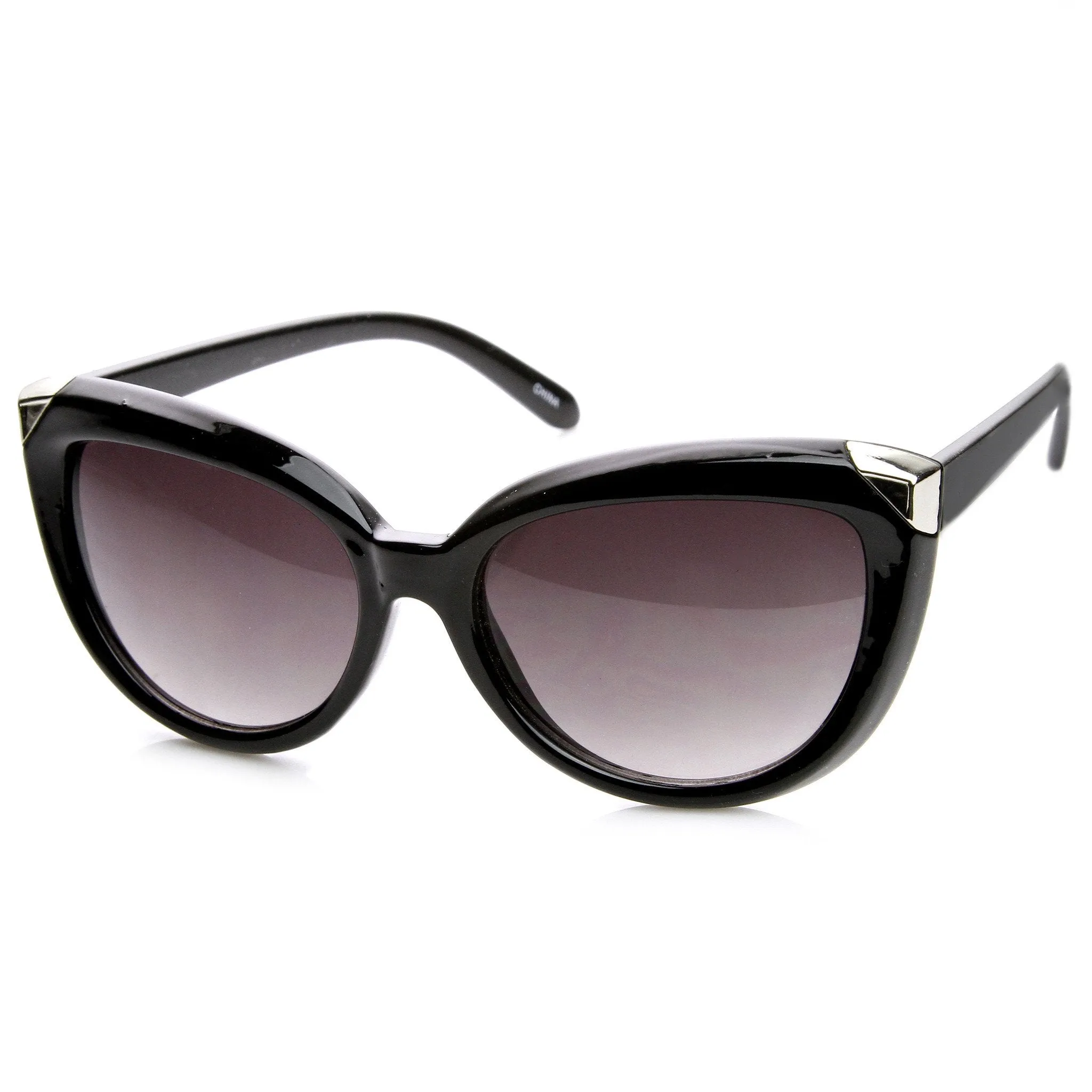 Mod Retro Oversize Bold Cat Eye Womens Fashion Sunglasses 9224