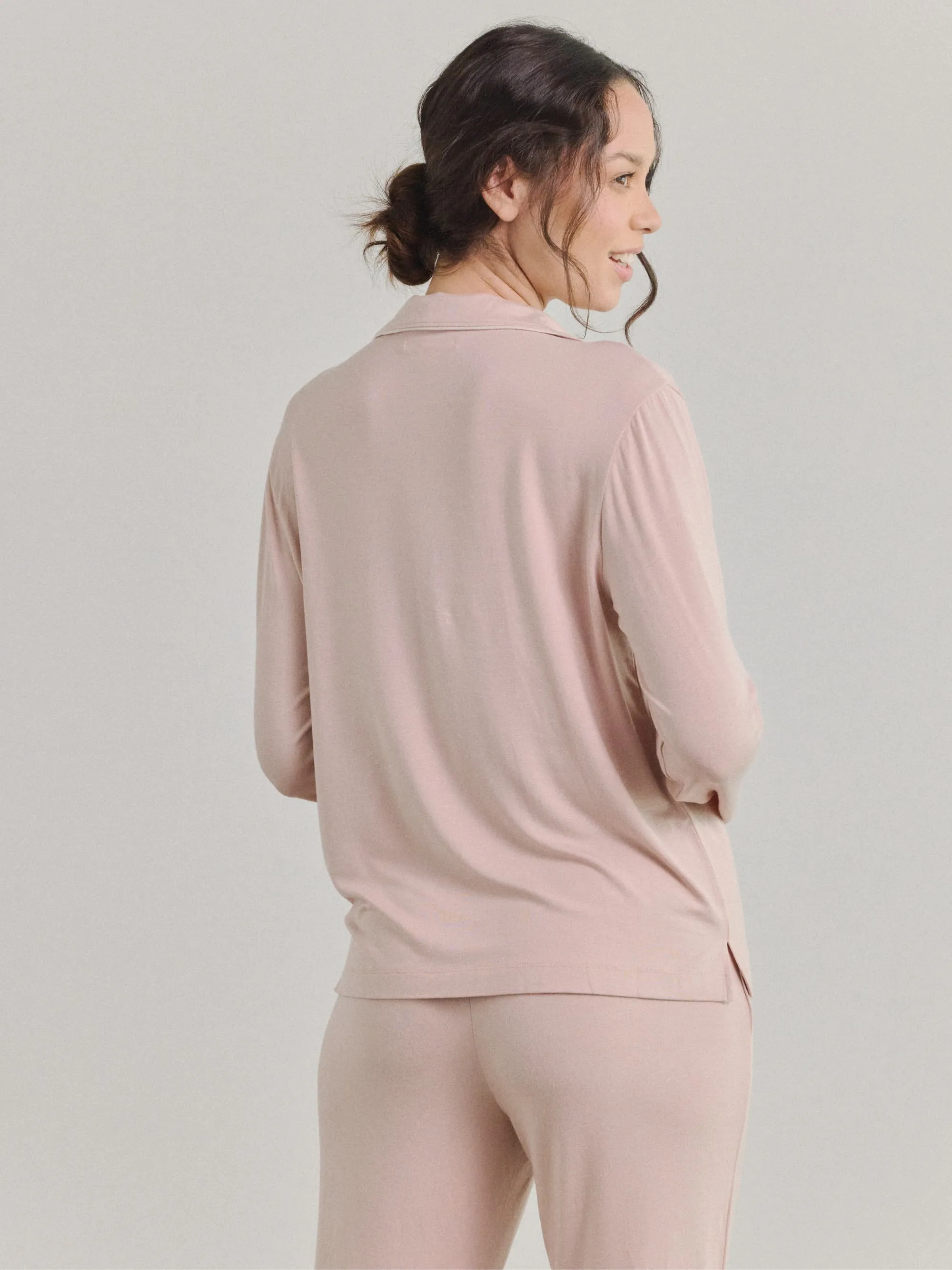 Modal Long Sleeve Pajama Set