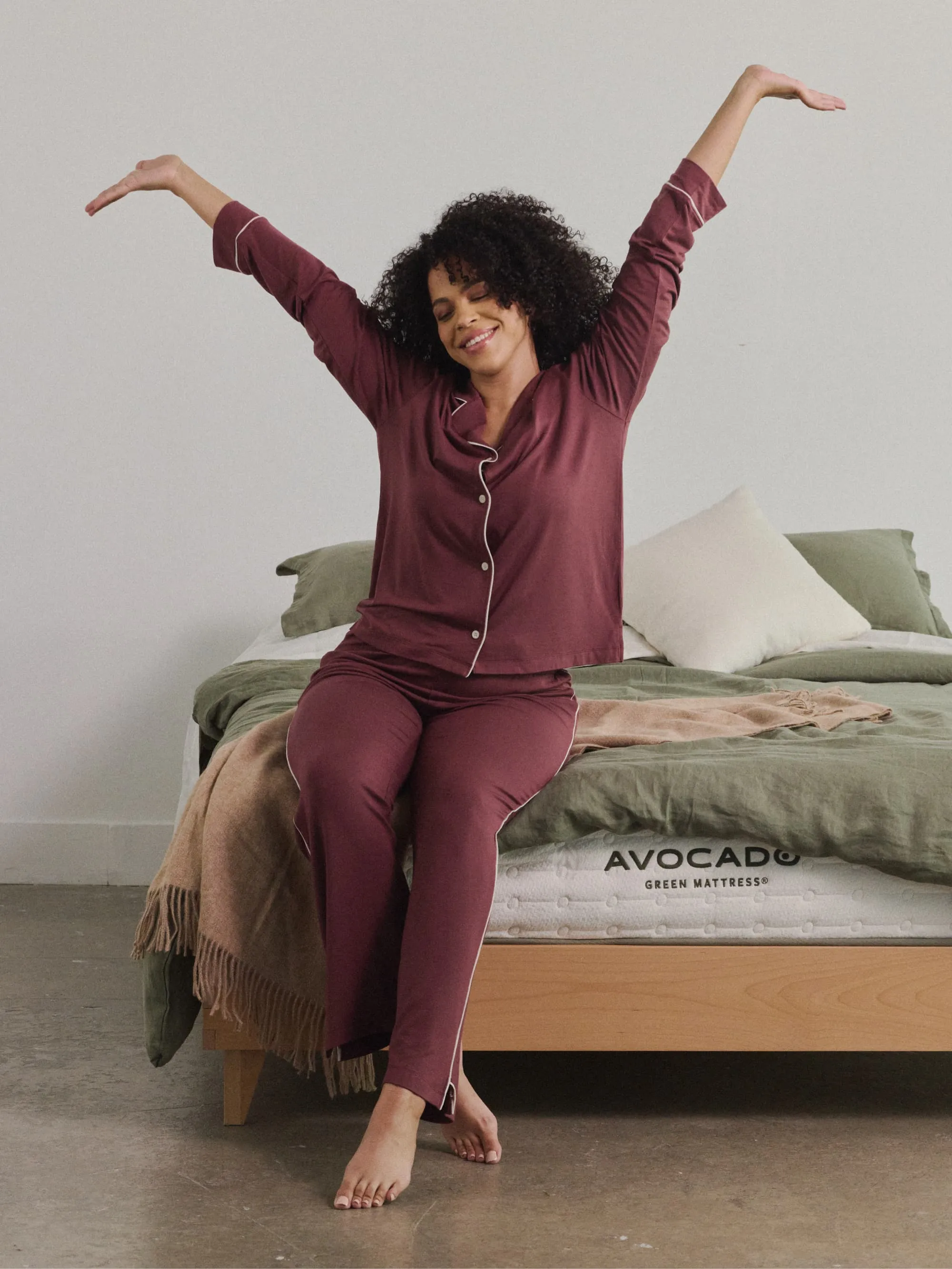 Modal Long Sleeve Pajama Set