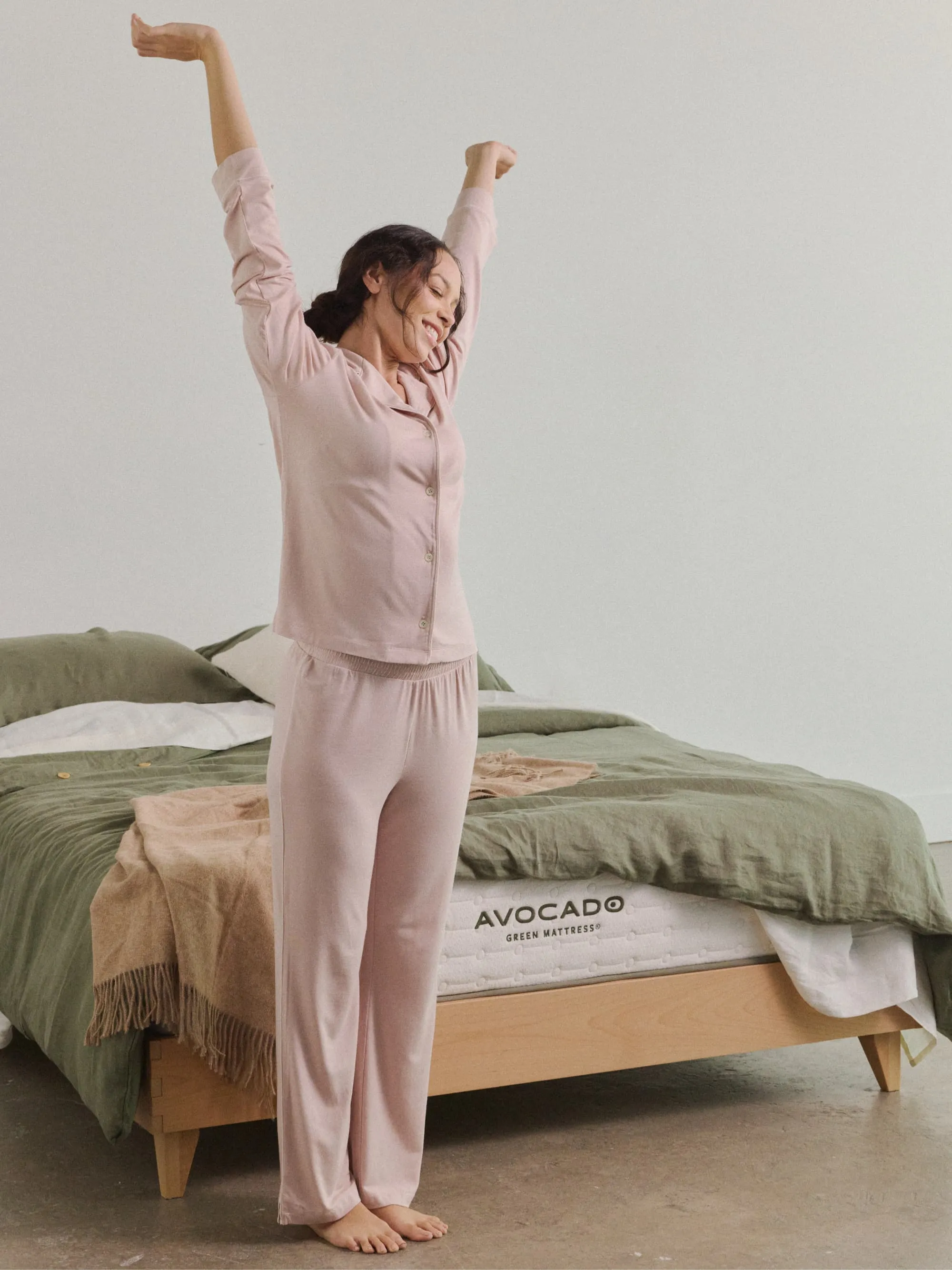 Modal Long Sleeve Pajama Set