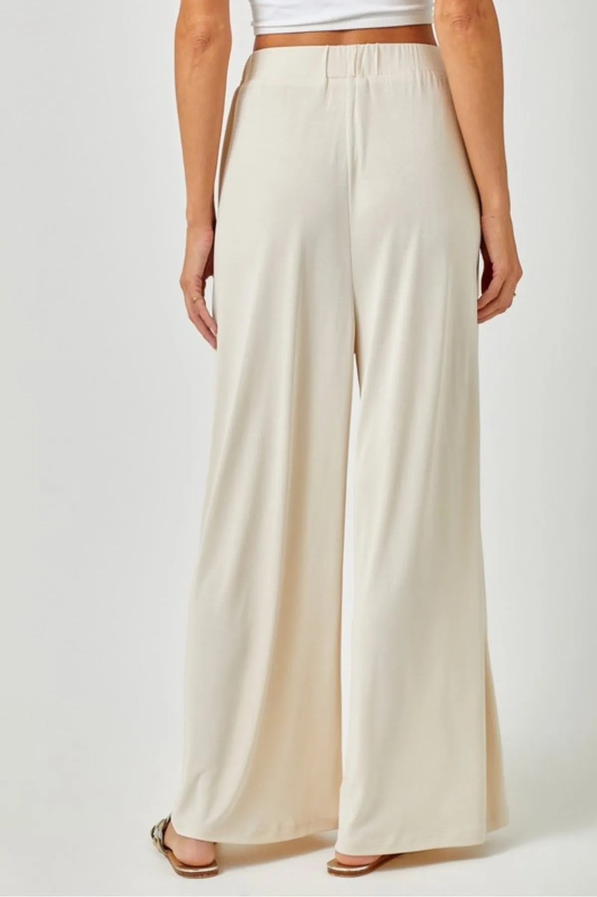 Modal Wide Leg Pants