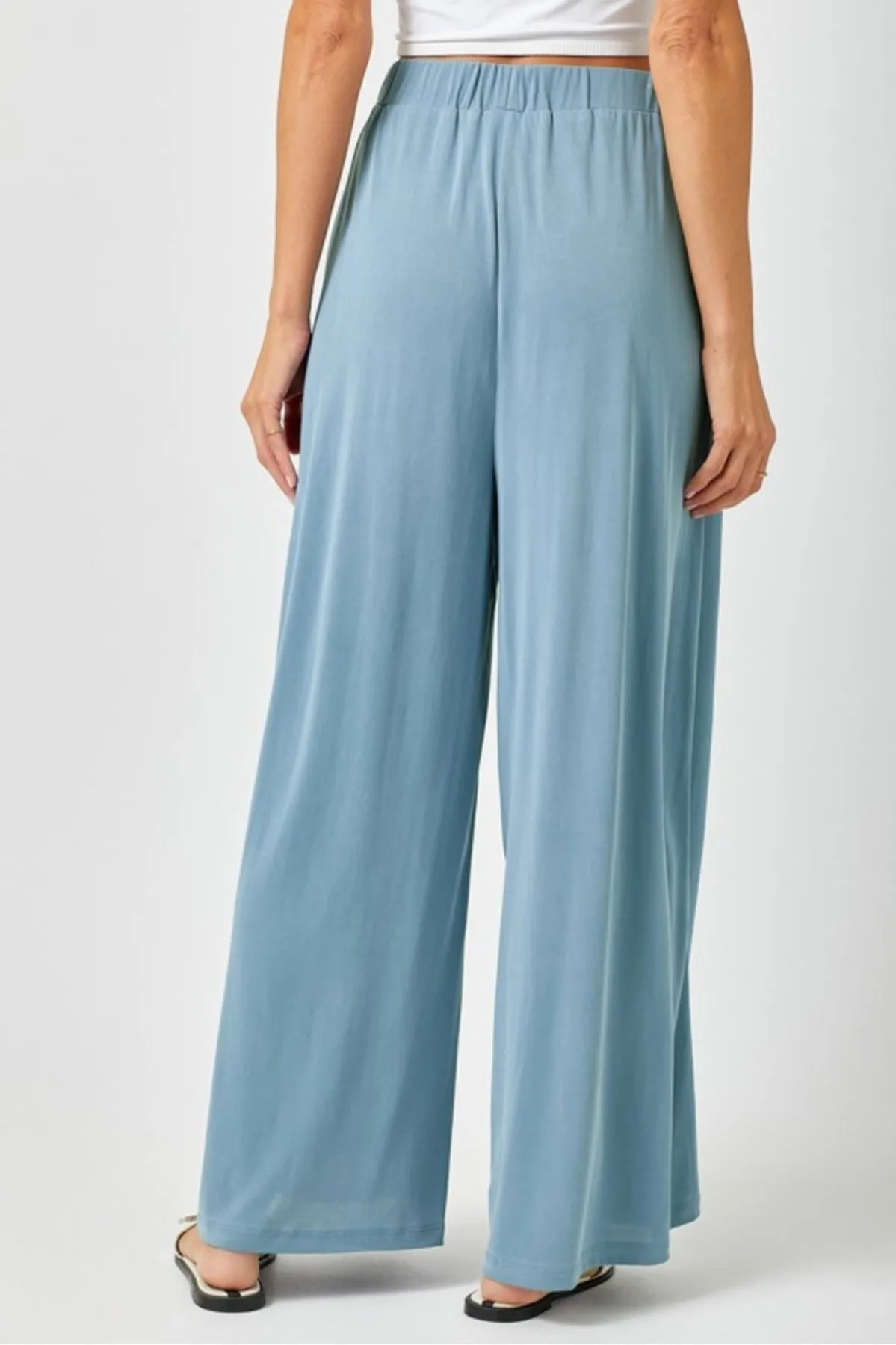 Modal Wide Leg Pants