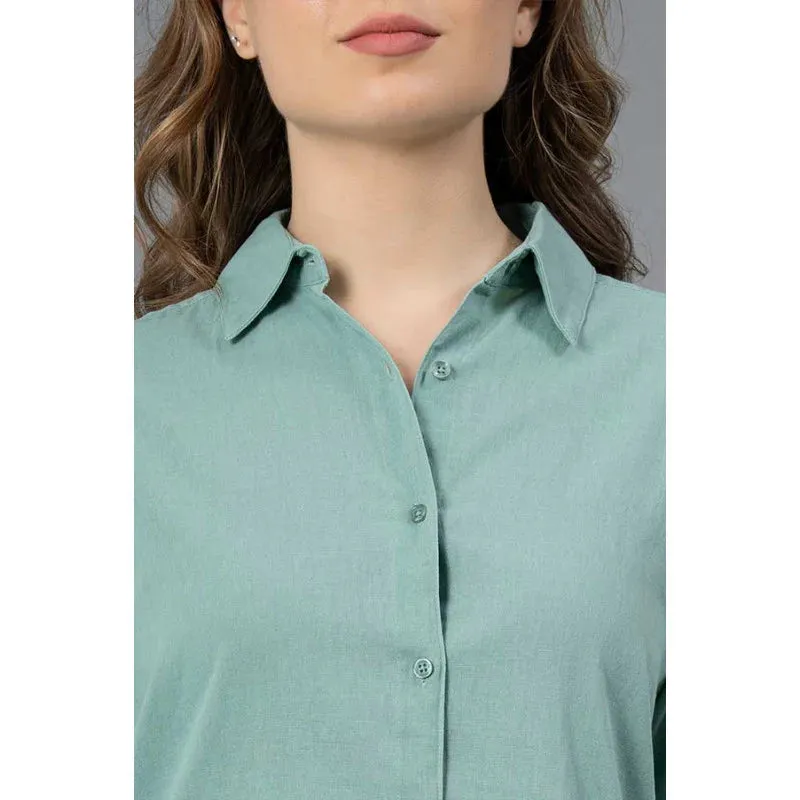 Mode by RedTape Collar Shirt for Womens | Utmost Comfort & Breathable