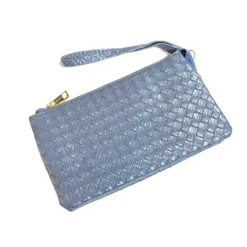 Molly Basket Woven Wallet Clutch Crossbody Handbag