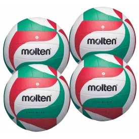 Molten 4 X V5M1800-L School Volleyballs