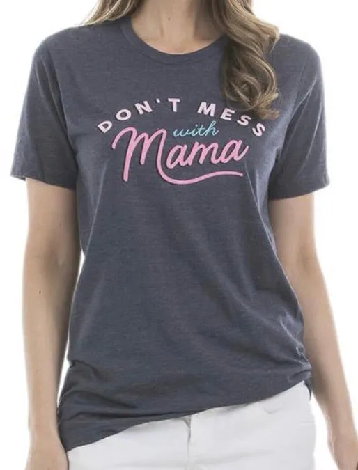 Mom hats! Dont mess with Mama | Embroidered distressed womens trucker cap | 4 colors!  Black • Wine • Light pink • Teal | Mama bear | Mommin ain’t easy | Tired as a mother