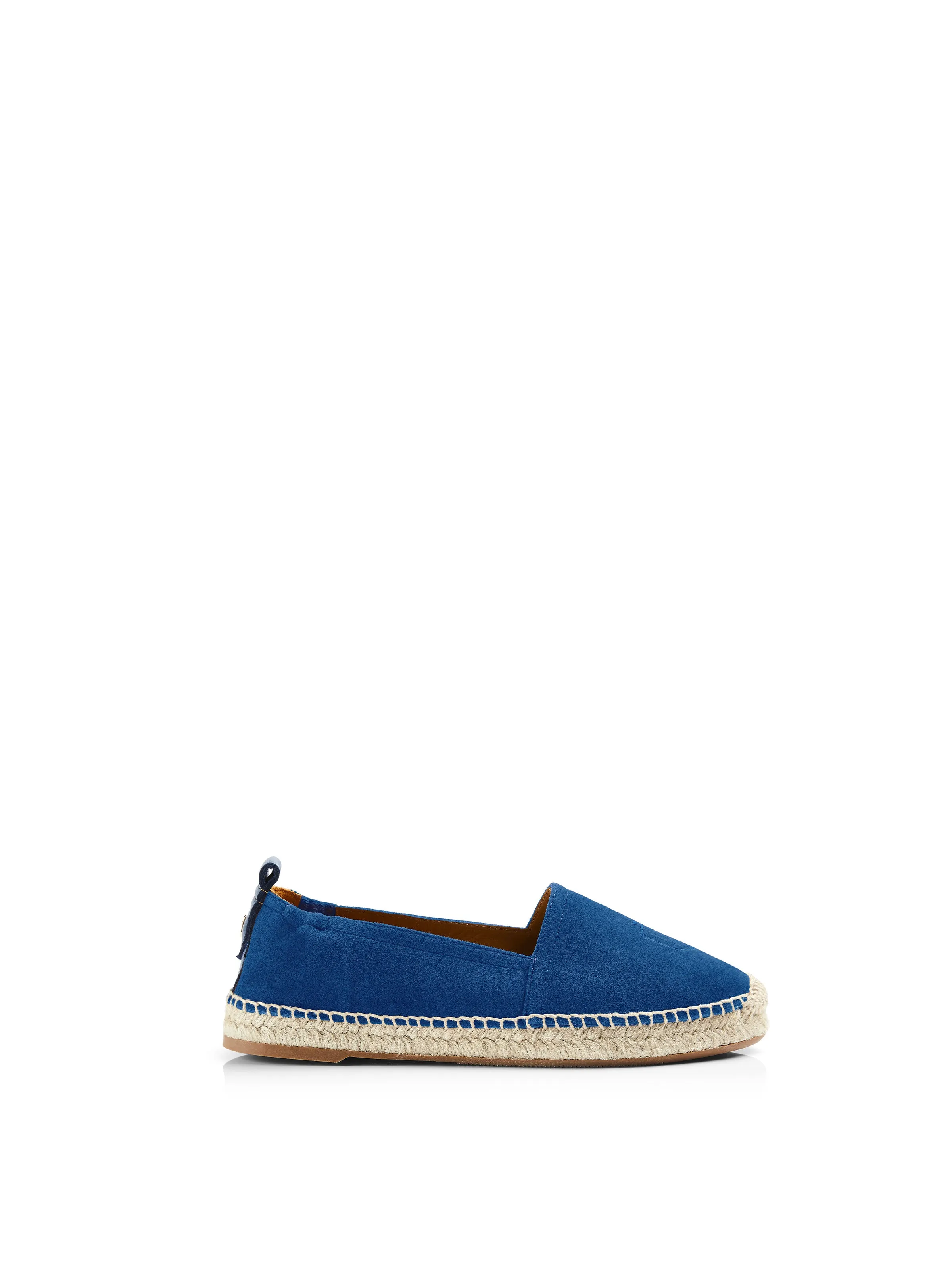 Monaco Flat - Porto Blue Suede