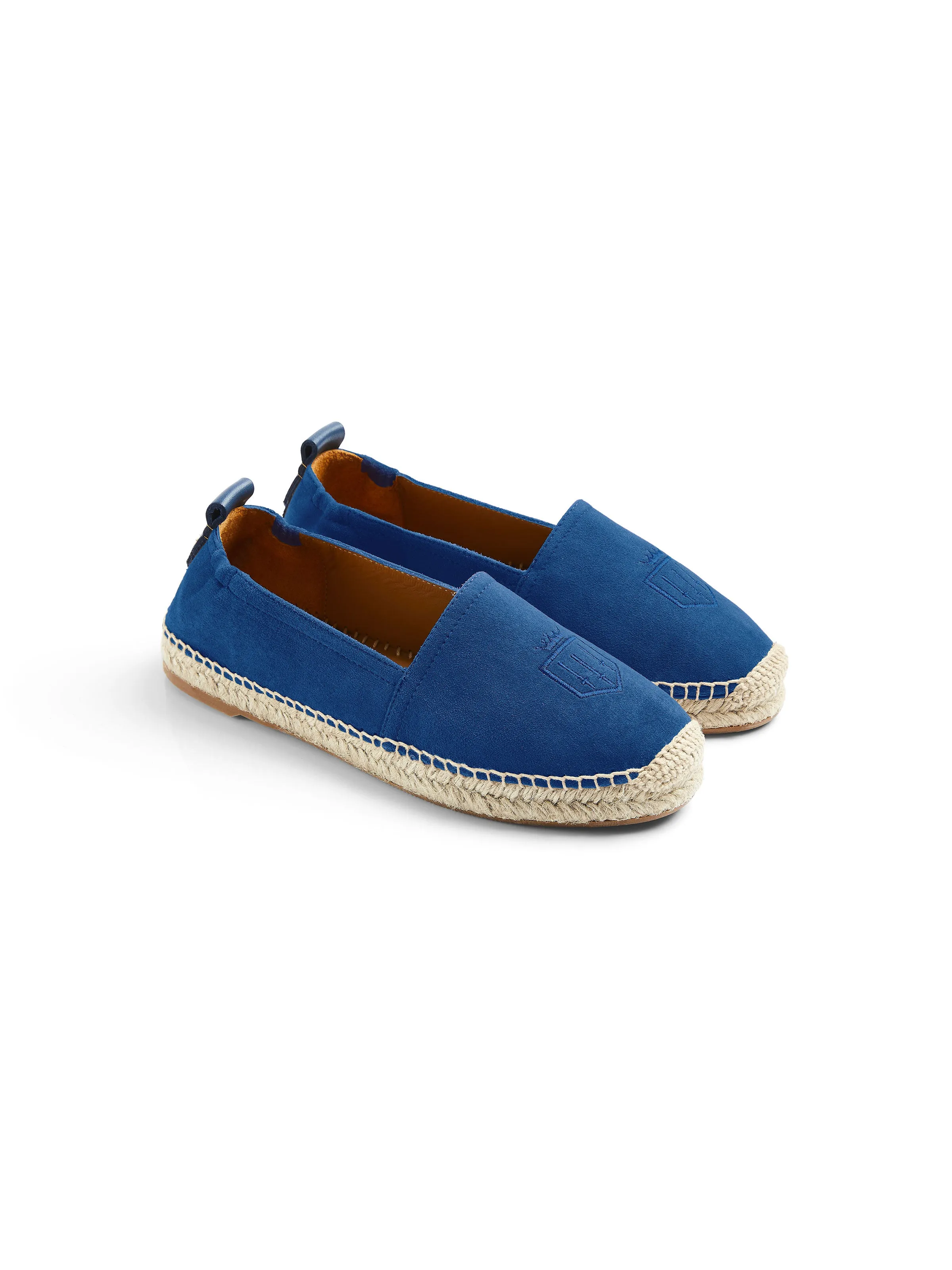 Monaco Flat - Porto Blue Suede