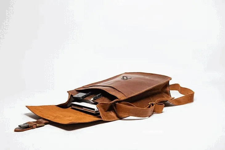 Montreal Vintage Leather Shoulder Bag