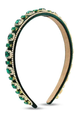 Morgan & Taylor Sabine Headband - Emerald