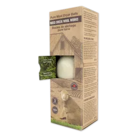 Moss Creek Wool Works Pure Wool Dryer Balls 3 Pack