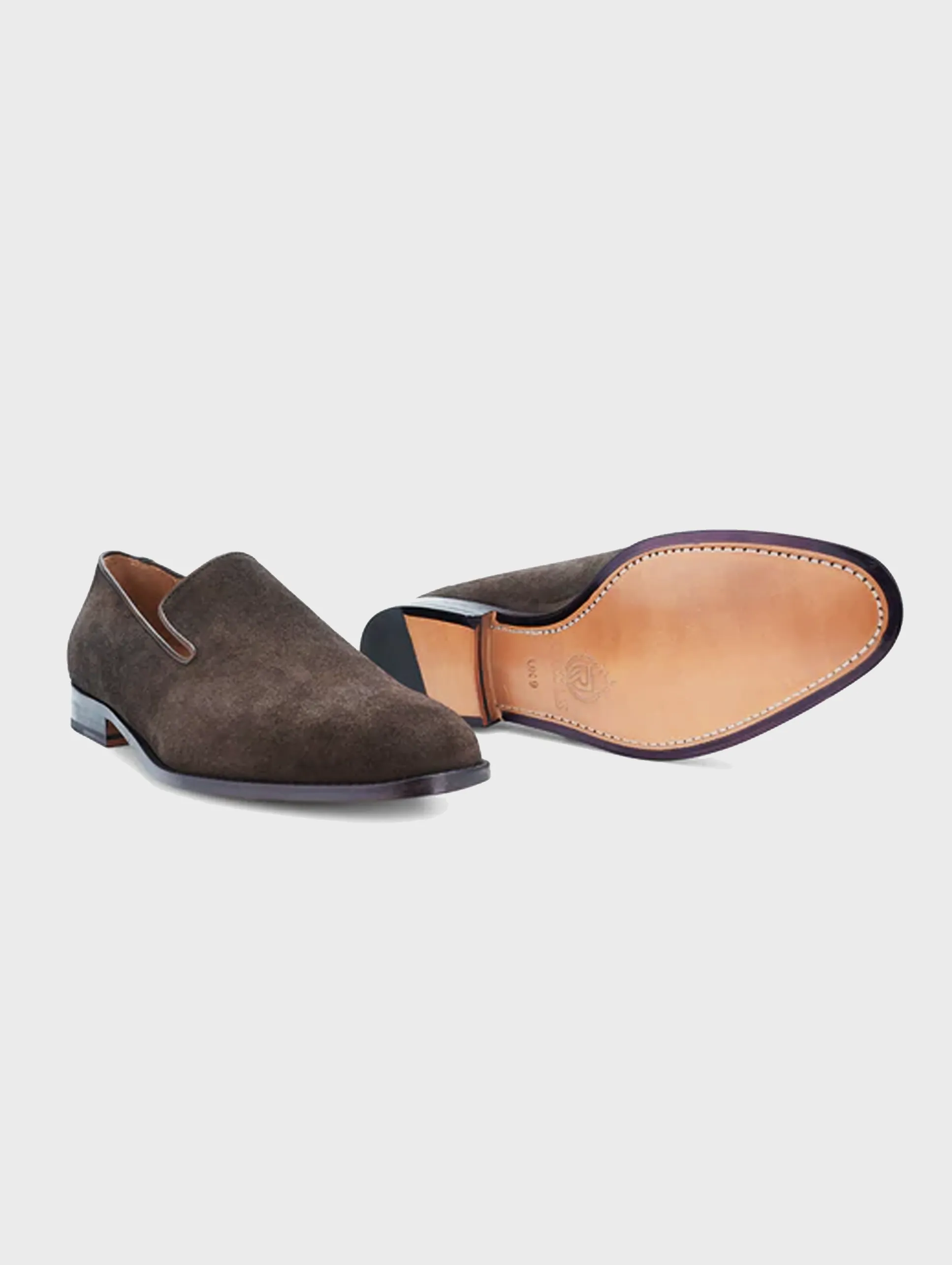 Murano Loafer - Dark Brown Suede