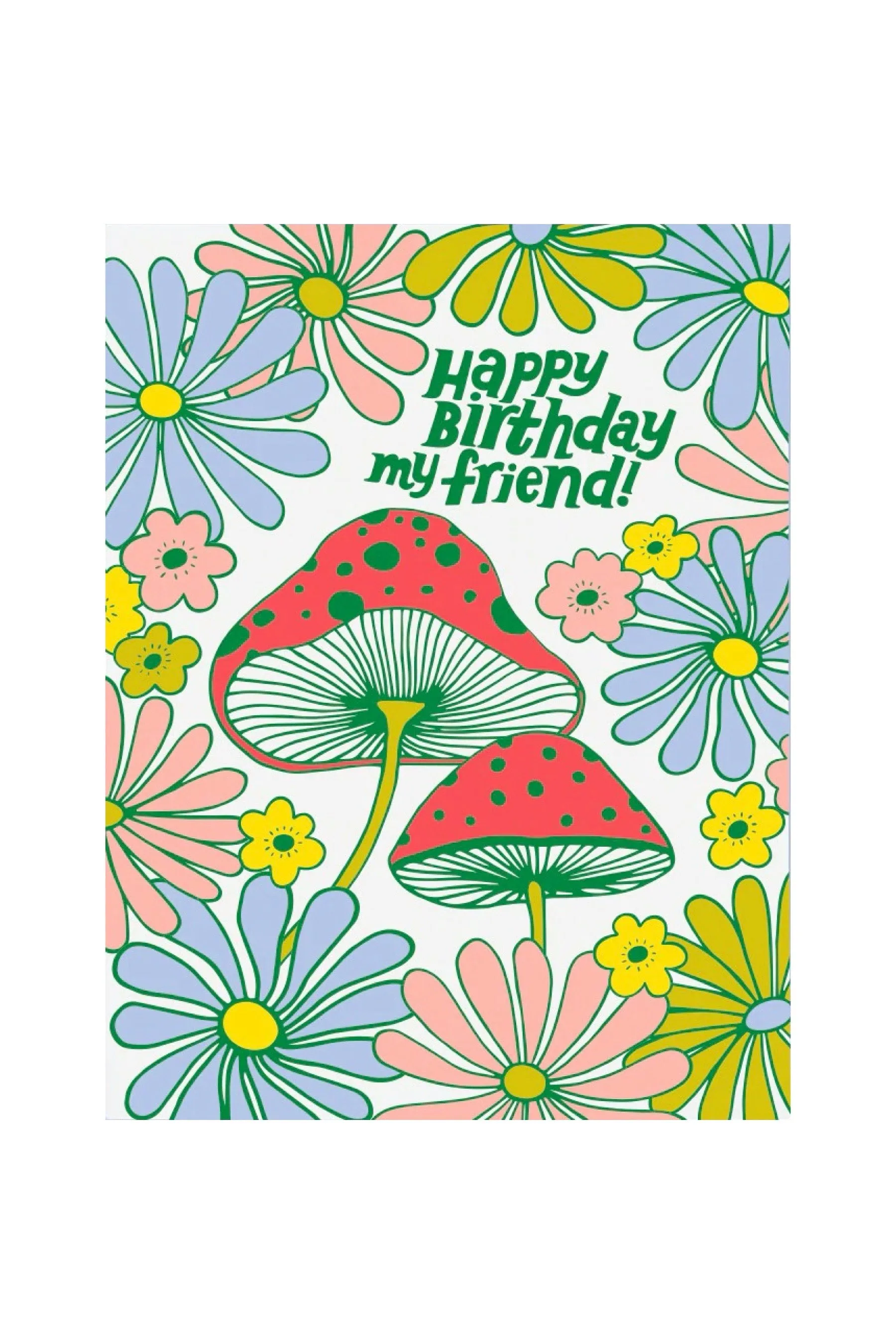 Mushroom Bday Card