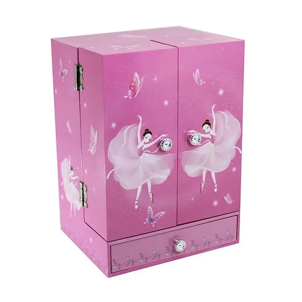 Musical Jewellery Box - Ballet and Butterflies