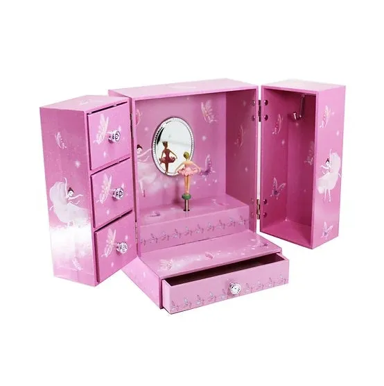 Musical Jewellery Box - Ballet and Butterflies