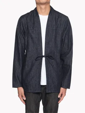 Naked & Famous Denim Kimono Shirt Slub Denim