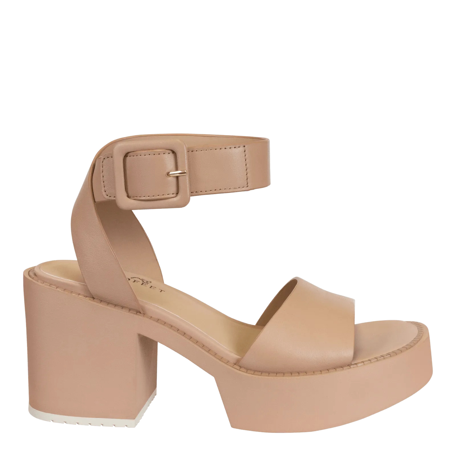 NAKED FEET - ICONOCLAST in ROSETTE Heeled Sandals