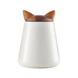 Nambe Cat Treat Jar