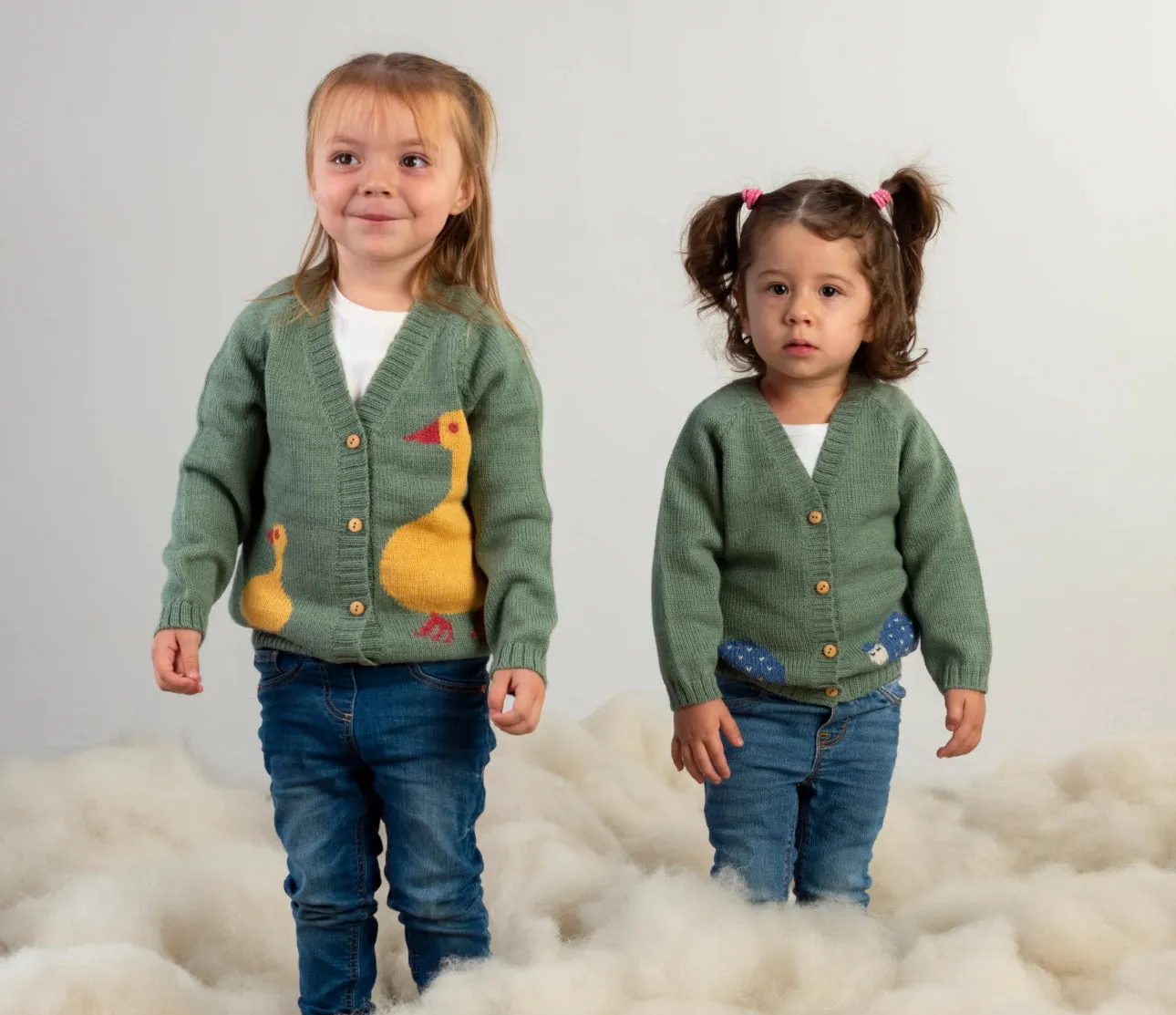 Nanay Kids Turtle Cardigan