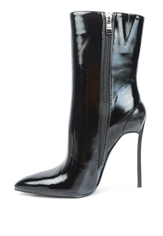 Natelie Patent Ankle Boot