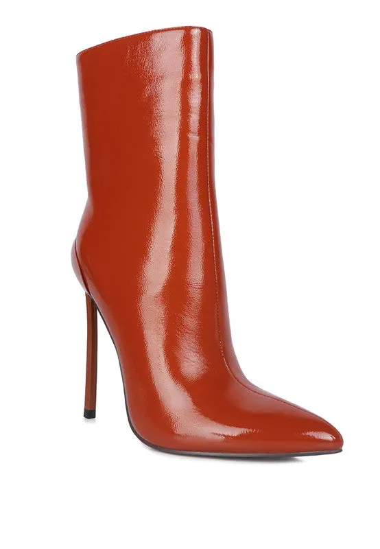 Natelie Patent Ankle Boot