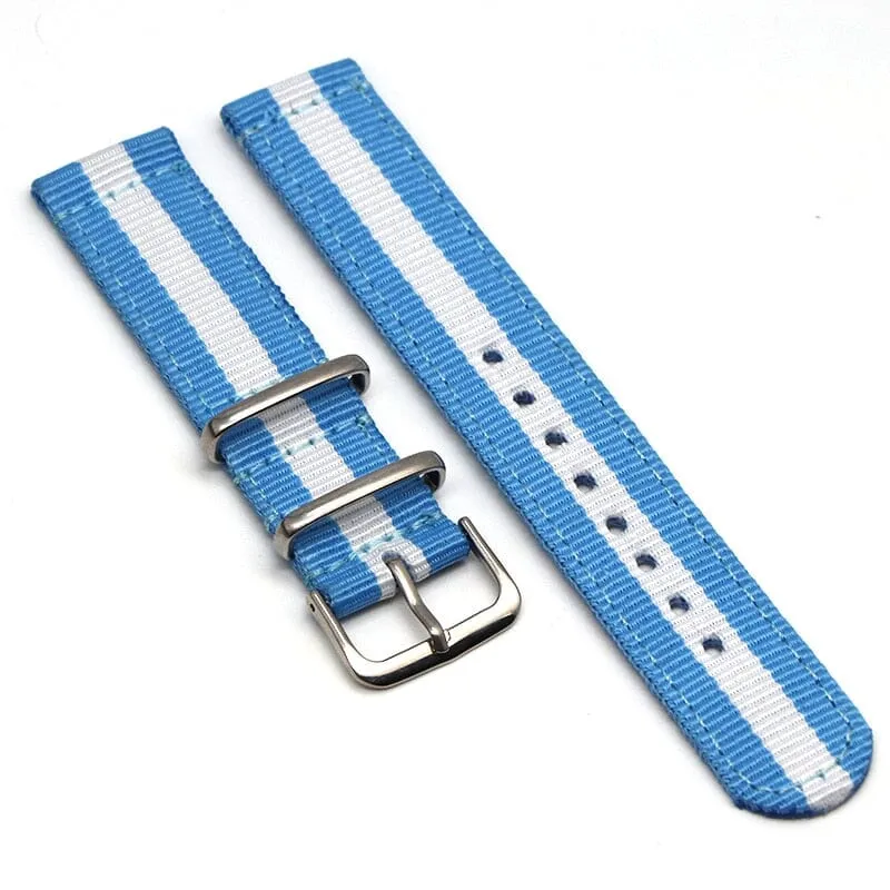 Nato Nylon Watch Straps Compatible with the Ticwatch C2 Rose Gold & C2  Rose Gold