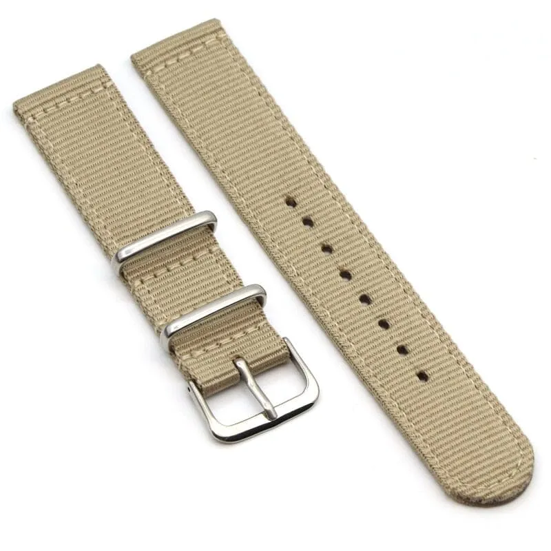 Nato Nylon Watch Straps Compatible with the Ticwatch C2 Rose Gold & C2  Rose Gold