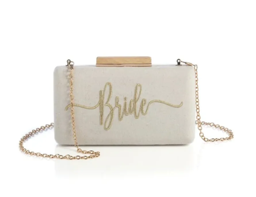 Natural Bride Clutch