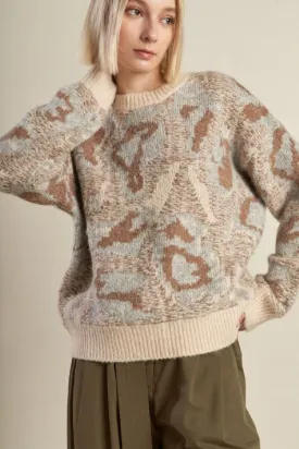 Natural Jacquard Sweater