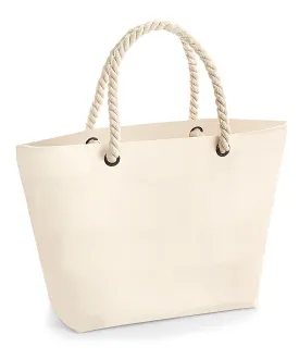 Natural - Nautical beach bag