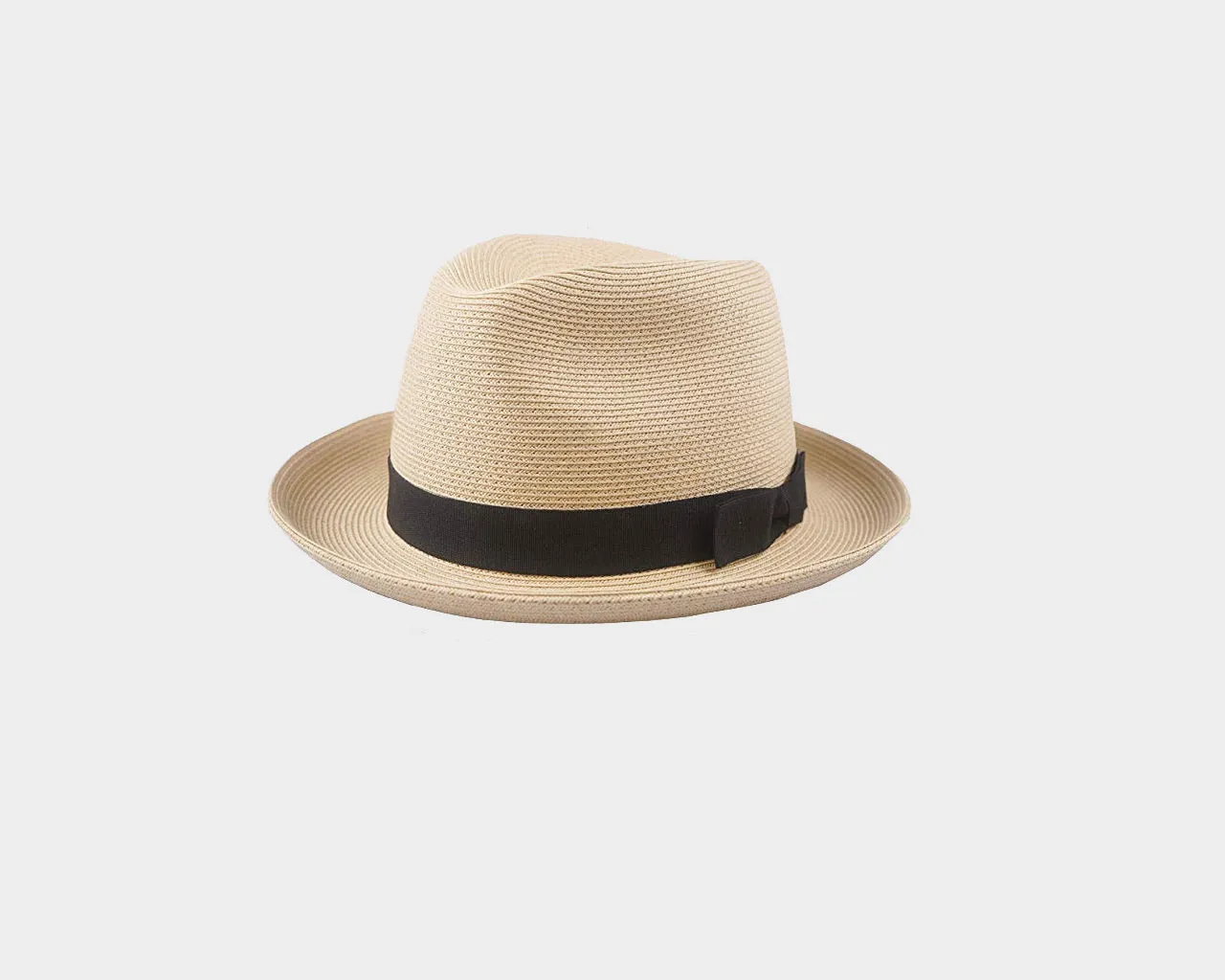 Natural Tan Monaco Hat Cloche Fedora Style Hat - The St.Barth