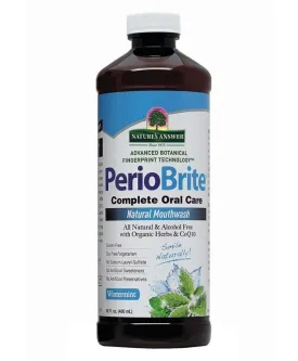 Nature's Answer PerioBrite Natural Mouthwash WinterMint 16 oz Liquid