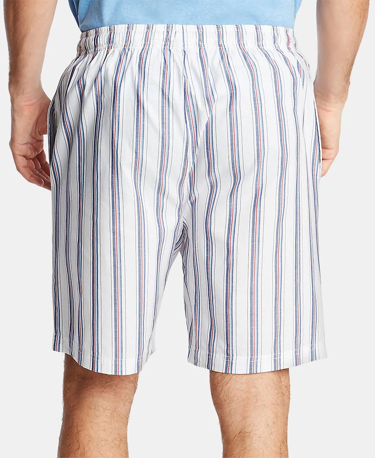 Nautica Men's Cotton Striped Pajama Shorts