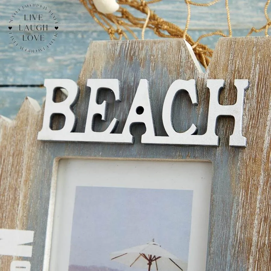 Nautical Photo Frame - 4" x 6" Photo Size--- Last One---