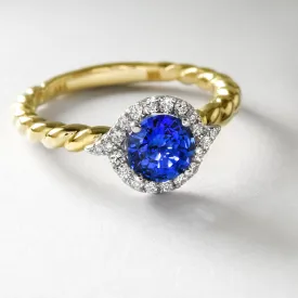 Nautical Sapphire Ring