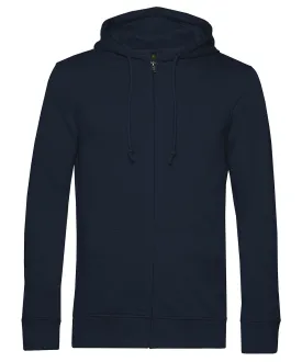 Navy - B&C Inspire Zipped Hood