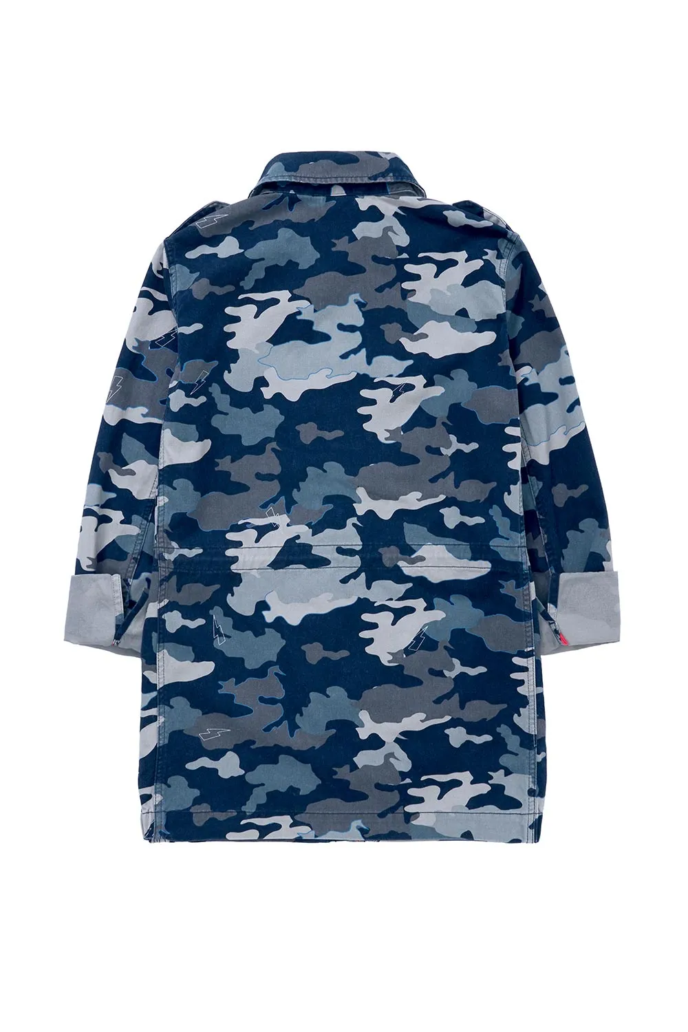 Navy Camo Utility Jacket